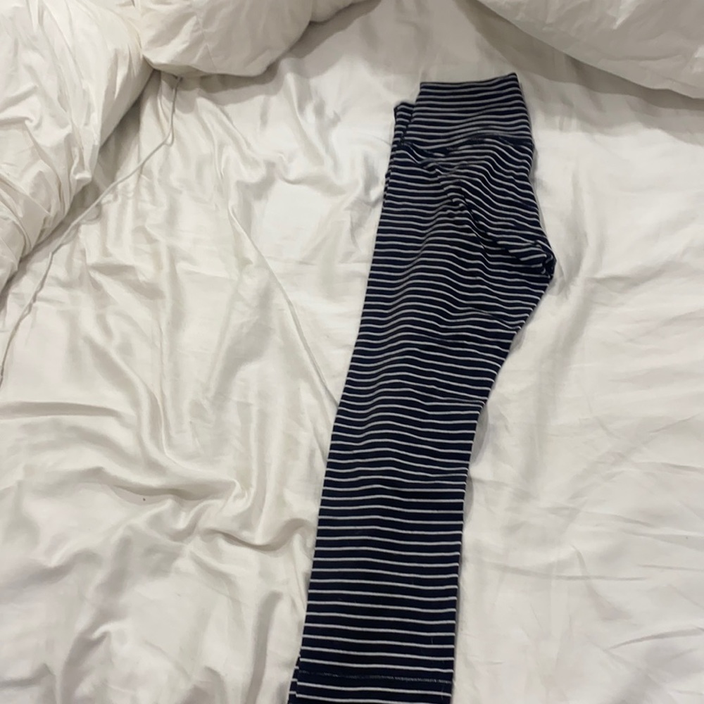 Lululemon stripe leggings
